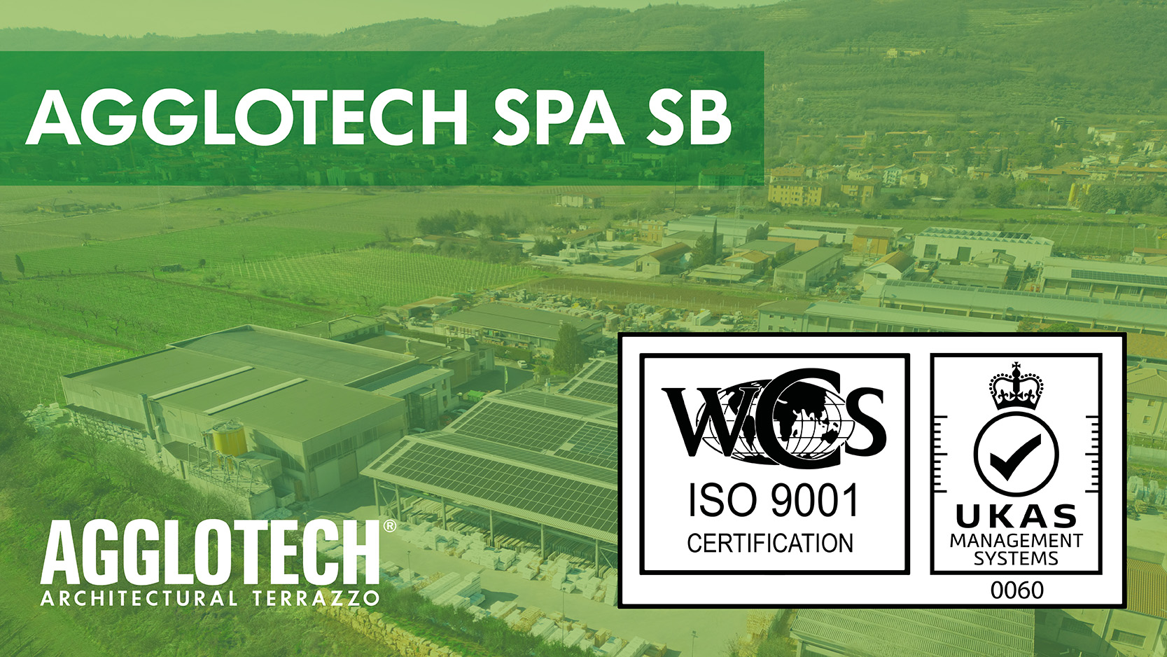 Agglotech SPA SB erhält die ISO 9001:2015 -Zertifizierung